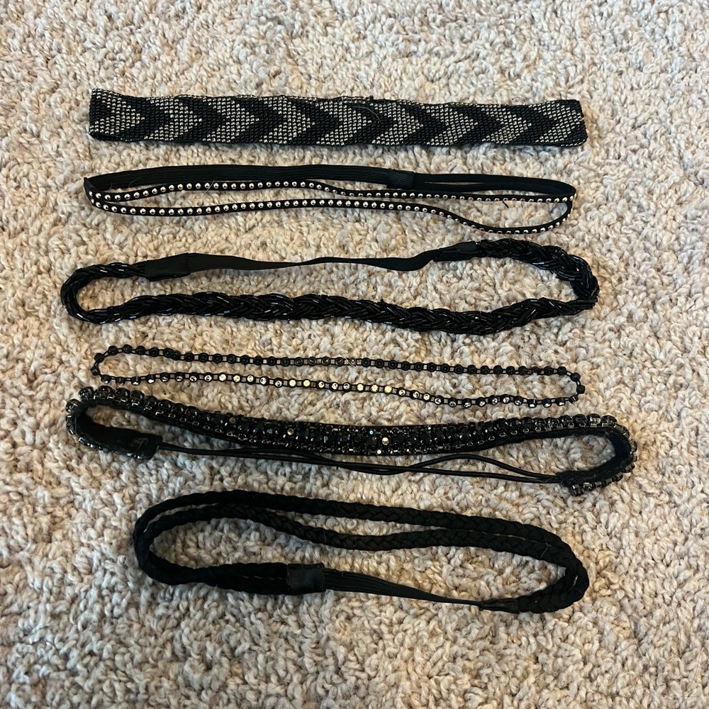 ❌sold❌ 6 embellished headbands